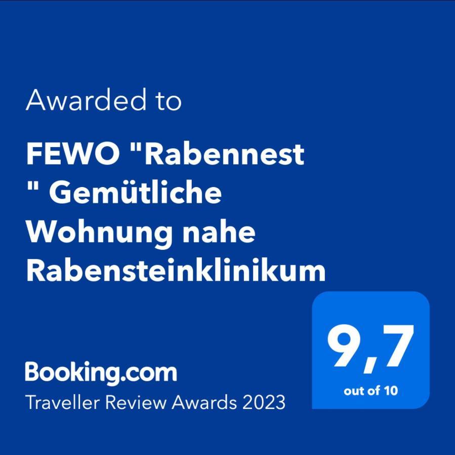 Fewo "Rabennest " Gemuetliche Wohnung Nahe Rabensteinklinikum - Kein Separates Schlafzimmer, Studiowohnung Chemnitz Zewnętrze zdjęcie